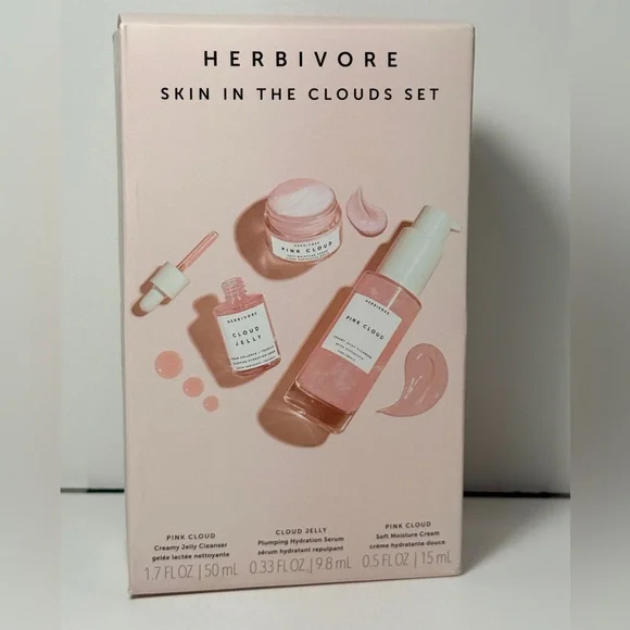 Herbivore Skin In The Clouds 3-piece Set - NEW - Picture 2 of 4
